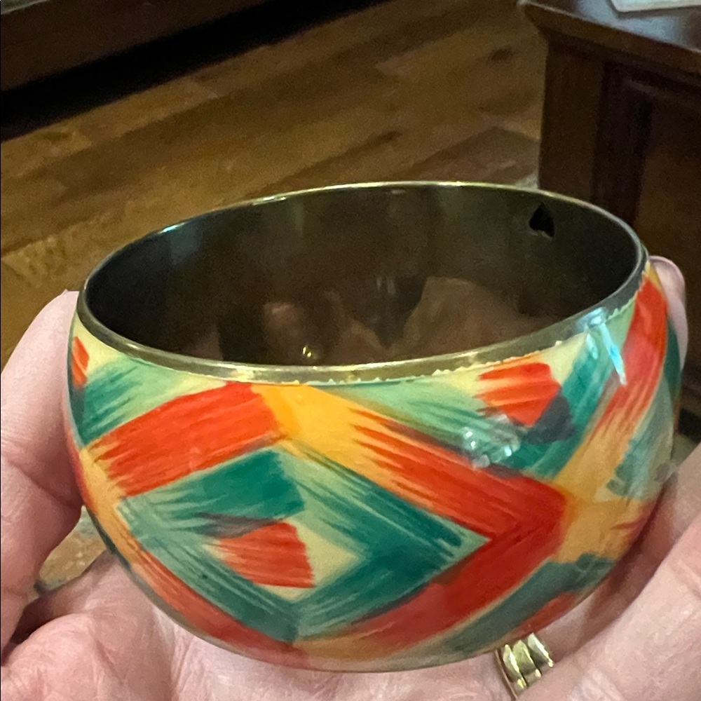 Chunky bangle bracelets